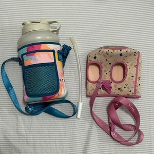 Hydrojug 64oz water jug with sleeves